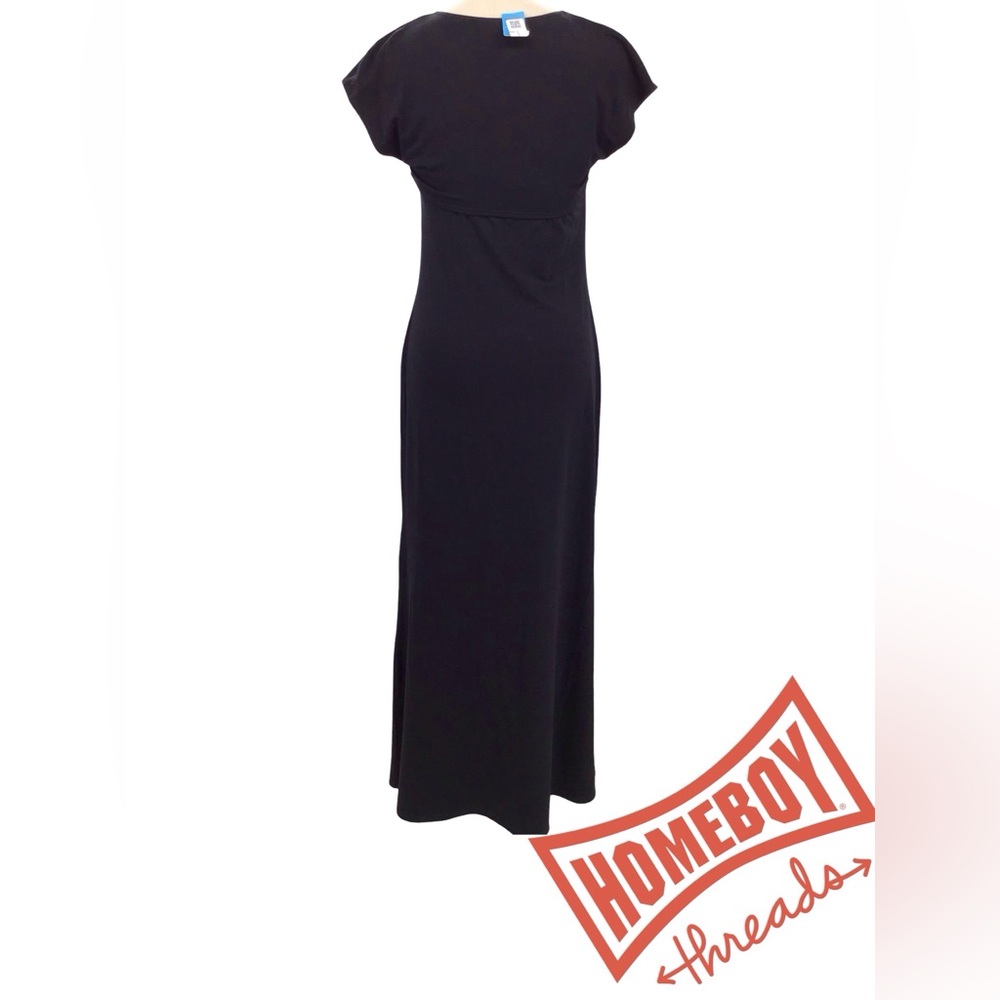 Reformation Elegant Black Maxi Dress Size L - Picture 3 of 10